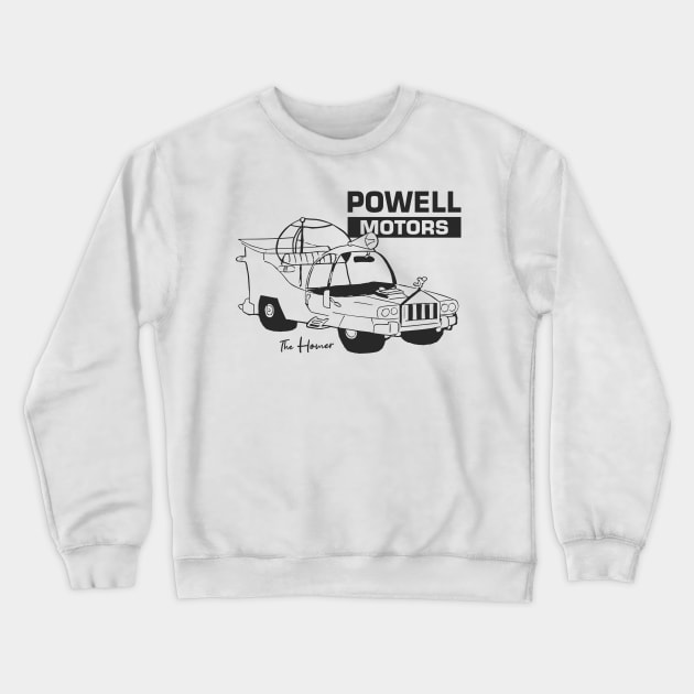 Powell Motors - The Homer Crewneck Sweatshirt by tvshirts